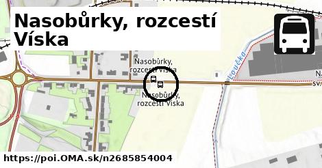 Nasobůrky, rozcestí Víska