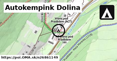 Autokempink Dolina