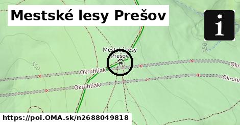 Mestské lesy Prešov