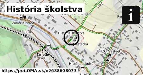 História školstva