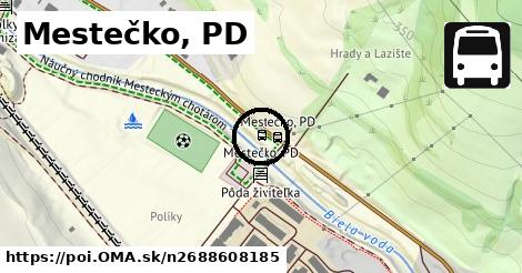 Mestečko, PD