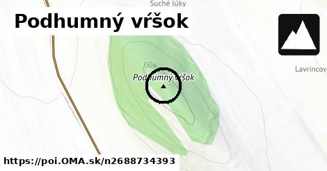 Podhumný vŕšok