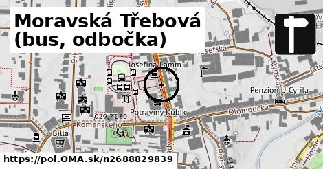 Moravská Třebová (bus, odbočka)