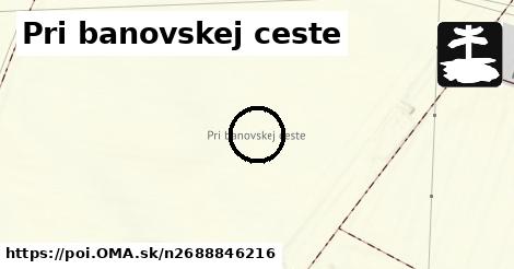 Pri banovskej ceste