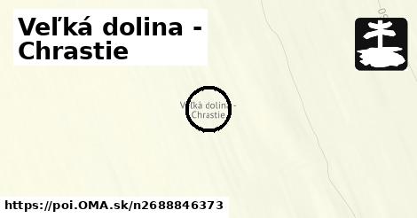 Veľká dolina - Chrastie