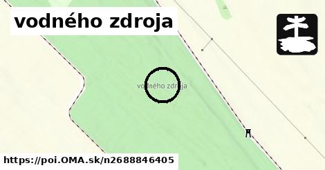 vodného zdroja