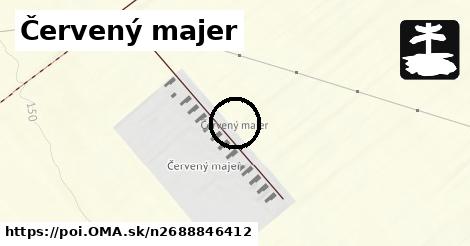 Červený majer