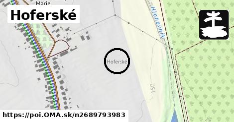 Hoferské