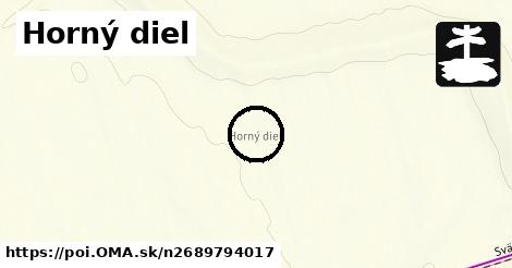 Horný diel