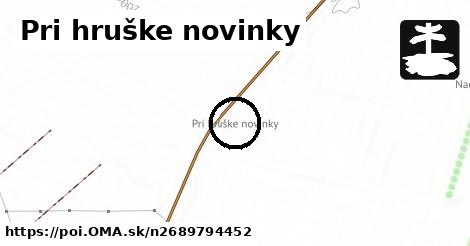 Pri hruške novinky