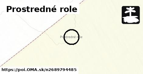 Prostredné role