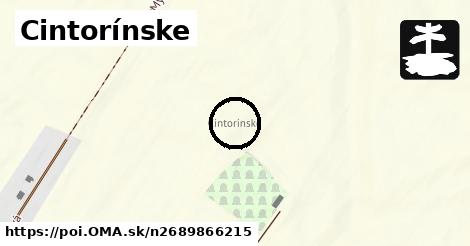 Cintorínske