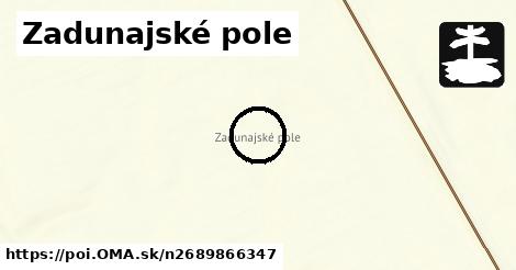 Zadunajské pole