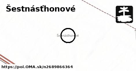 Šestnásťhonové