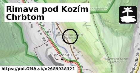 Rimava pod Kozím Chrbtom