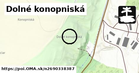 Dolné konopniská