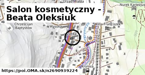 Salon kosmetyczny - Beata Oleksiuk