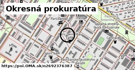 Okresná prokuratúra