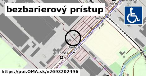 bezbarierový prístup