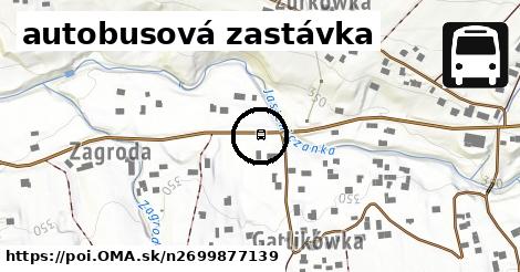 autobusová zastávka