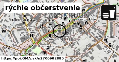 rýchle občerstvenie