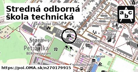 Stredná odborná škola technická