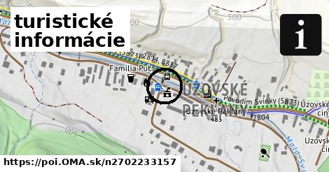 turistické informácie