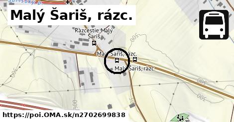 Malý Šariš, rázc.