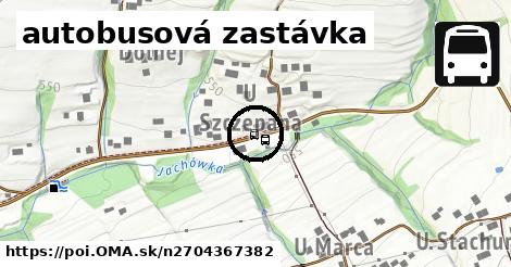 autobusová zastávka