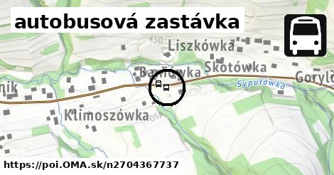 autobusová zastávka