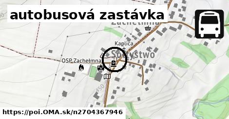 autobusová zastávka