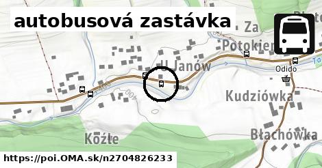 autobusová zastávka