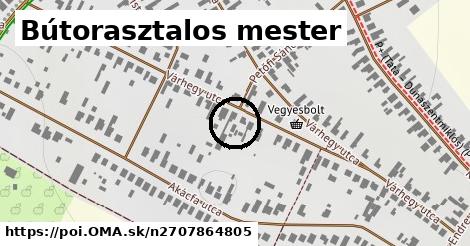 Bútorasztalos mester