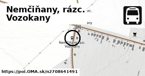 Nemčiňany, rázc. Vozokany