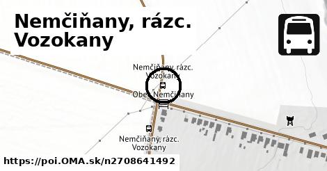 Nemčiňany, rázc. Vozokany