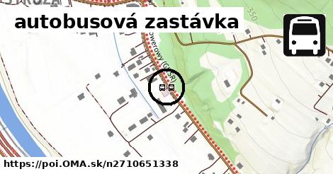 autobusová zastávka