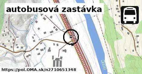 autobusová zastávka