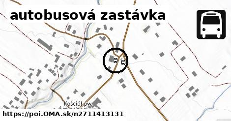 autobusová zastávka