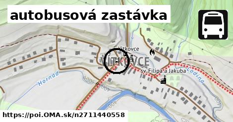 autobusová zastávka