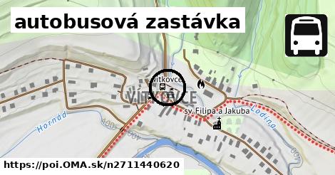 autobusová zastávka