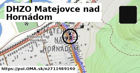 DHZO Matejovce nad Hornádom