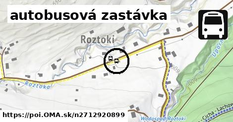 autobusová zastávka