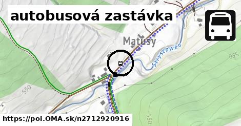 autobusová zastávka