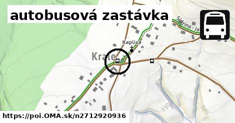 autobusová zastávka