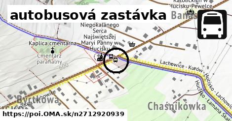 autobusová zastávka