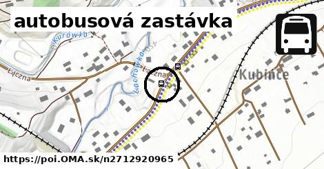 autobusová zastávka