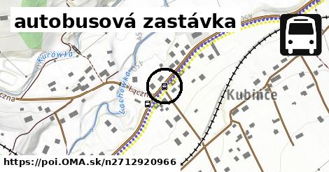 autobusová zastávka