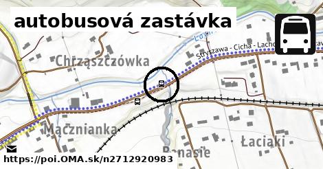 autobusová zastávka