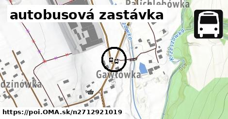 autobusová zastávka