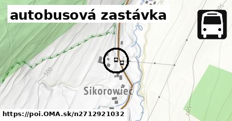 autobusová zastávka